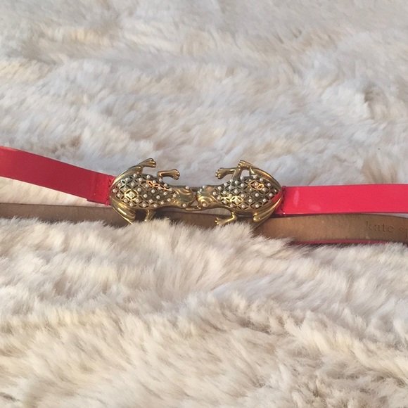 Kate Spade Pearl Encrusted Frog Belt - Picture 5 of 9